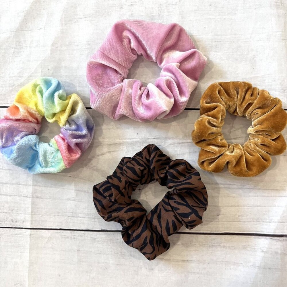 Zara/H&M Bundle Of 4 Scrunchies